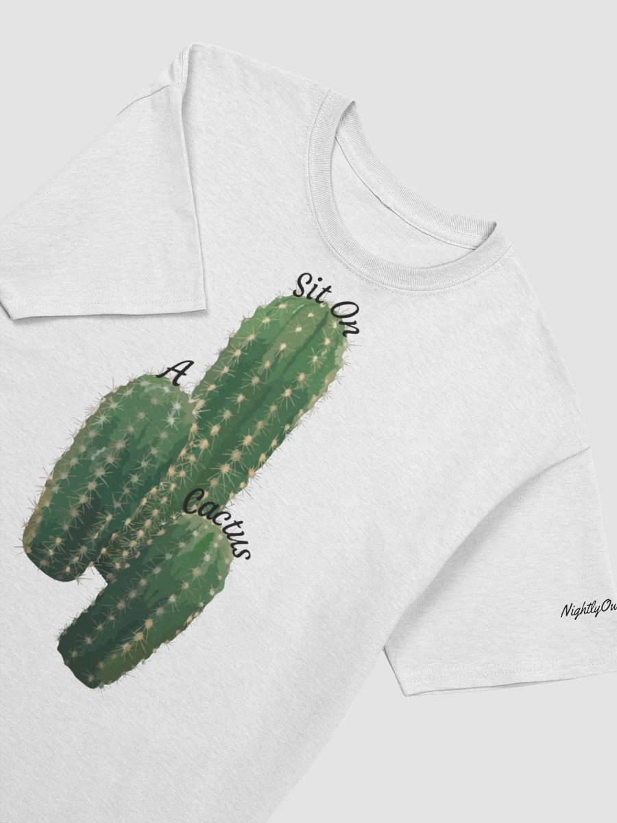 NightlyOwl Cactus Tshirt (Light) product image (23)