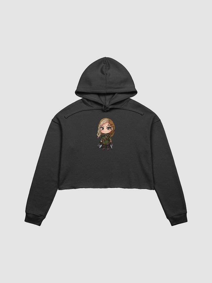 Queen Alpha Jen Character Crop Hoodie product image (1)