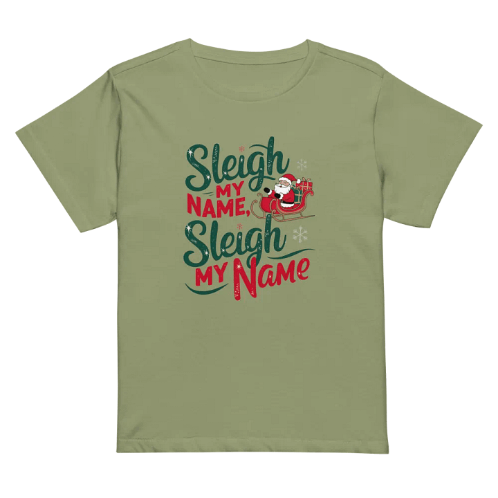 Festive Santa Sleigh Women's Tee product image (32)