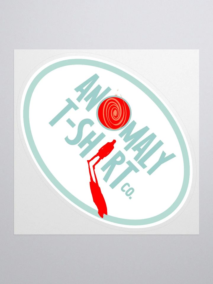 Oval Anomaly Stranger Logo Kiss Cut Stickers product image (2)