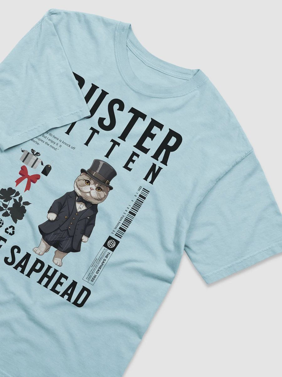 The Saphead - Buster Kitten - Black Logo TShirt product image (11)