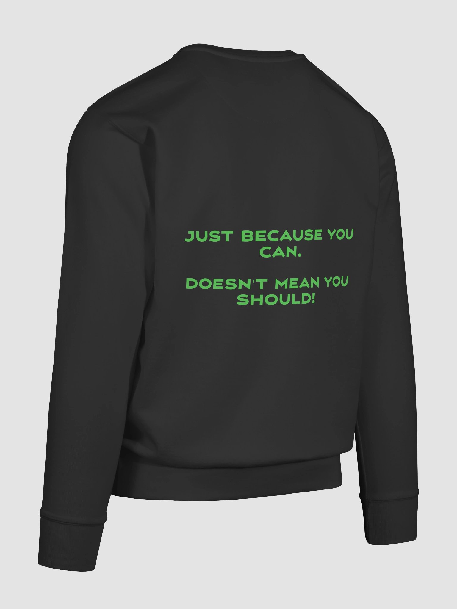 Bold Green Statement Sweatshirt product image (114)