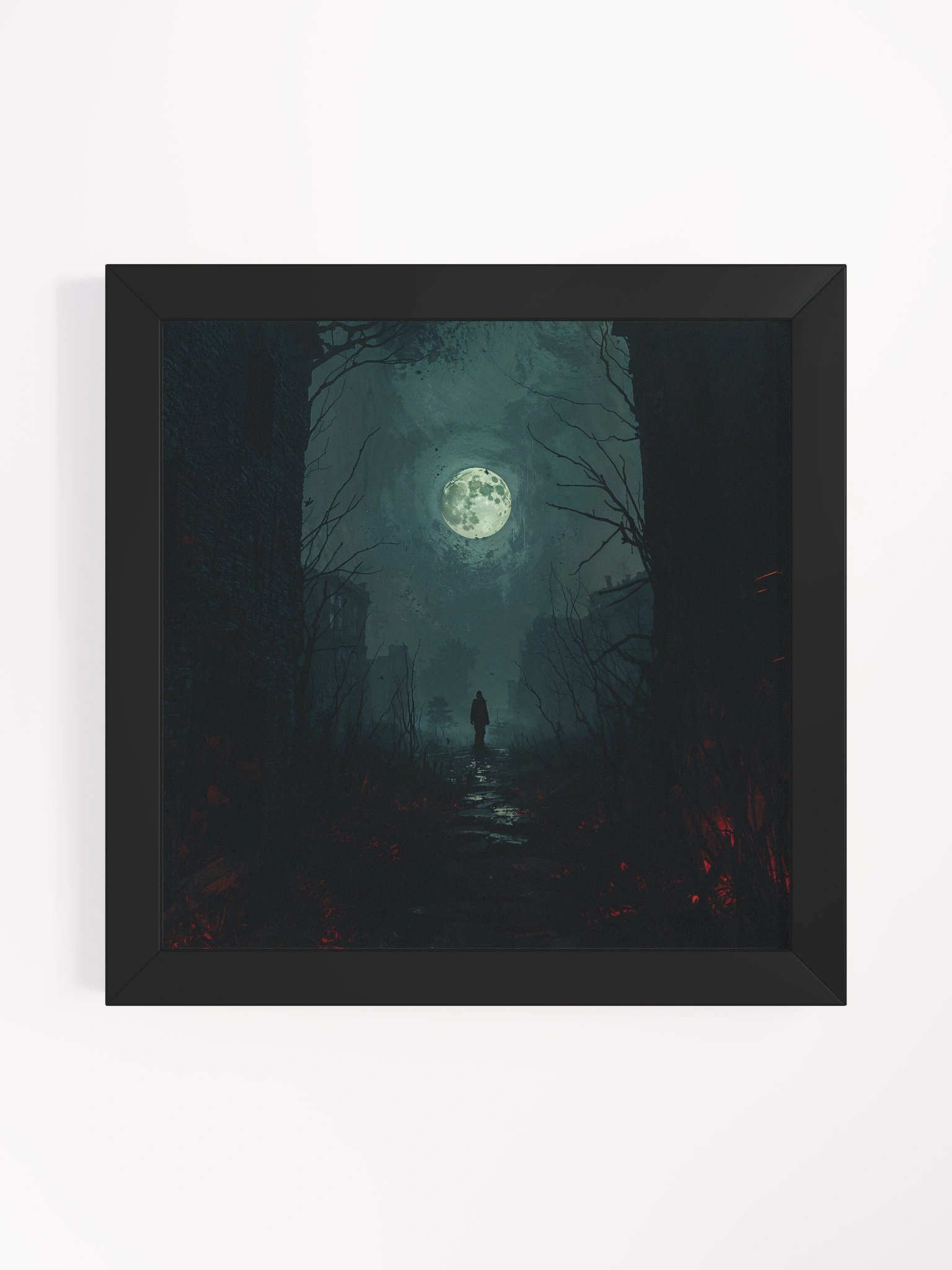 The Moonlit Passage Framed Print product image (2)