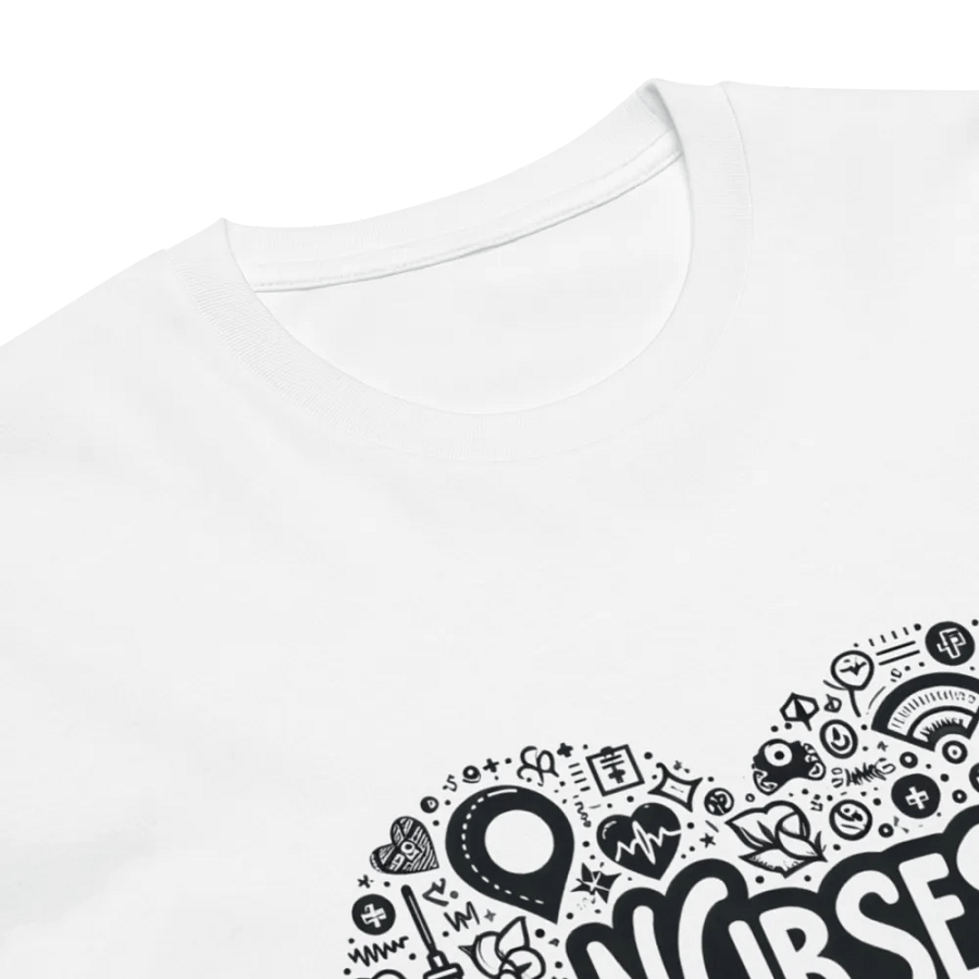 nurses care with love t-shirt product image (6)