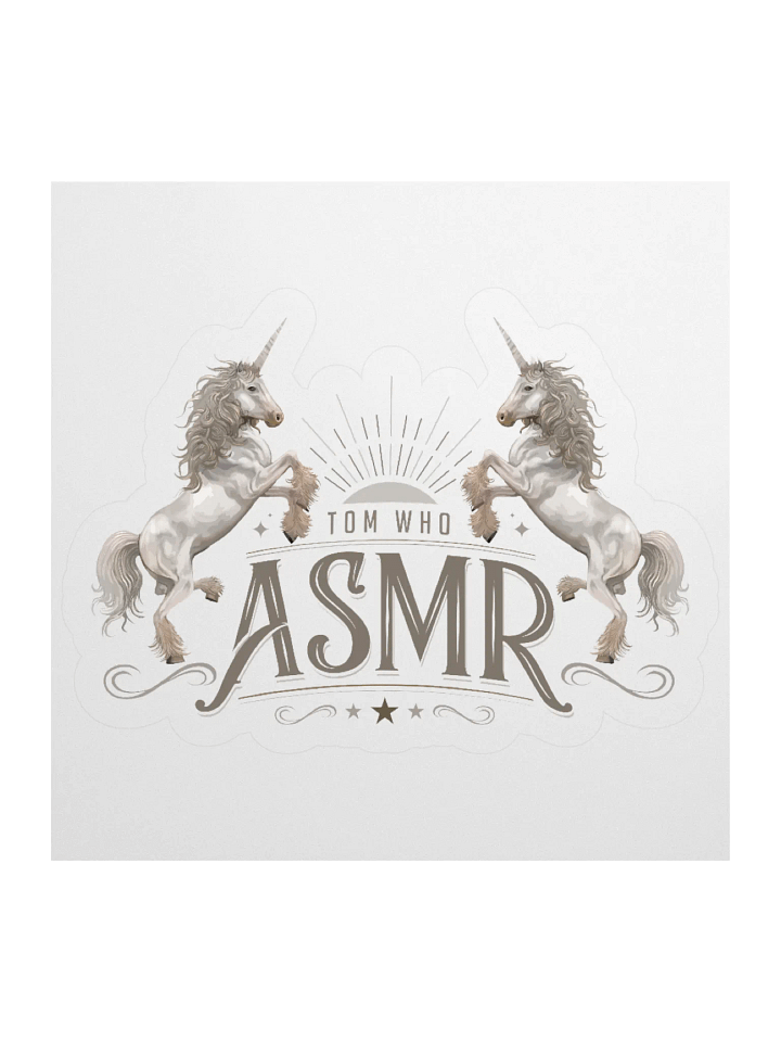 ASMR Unicorns / Sticker product image (1)
