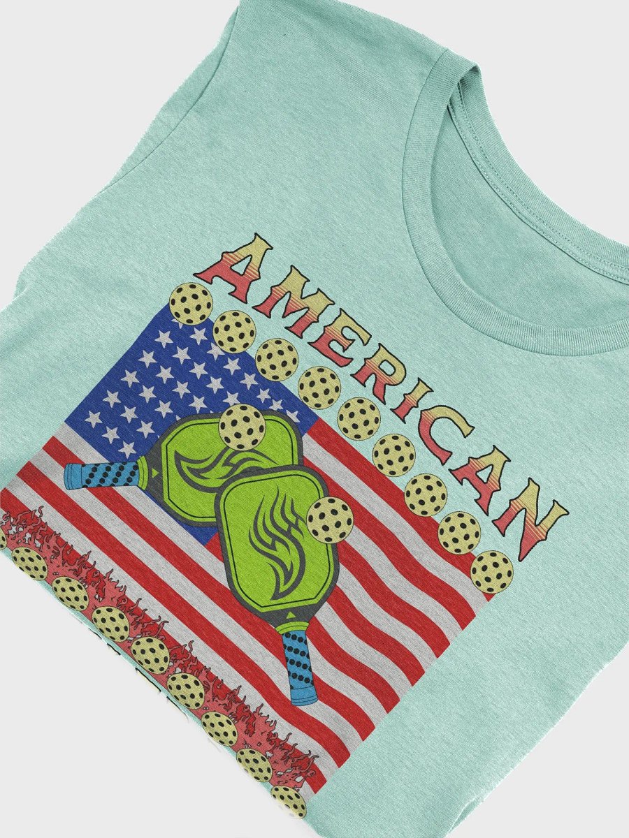 American Pickleball Patriotic Flames Tee product image (21)