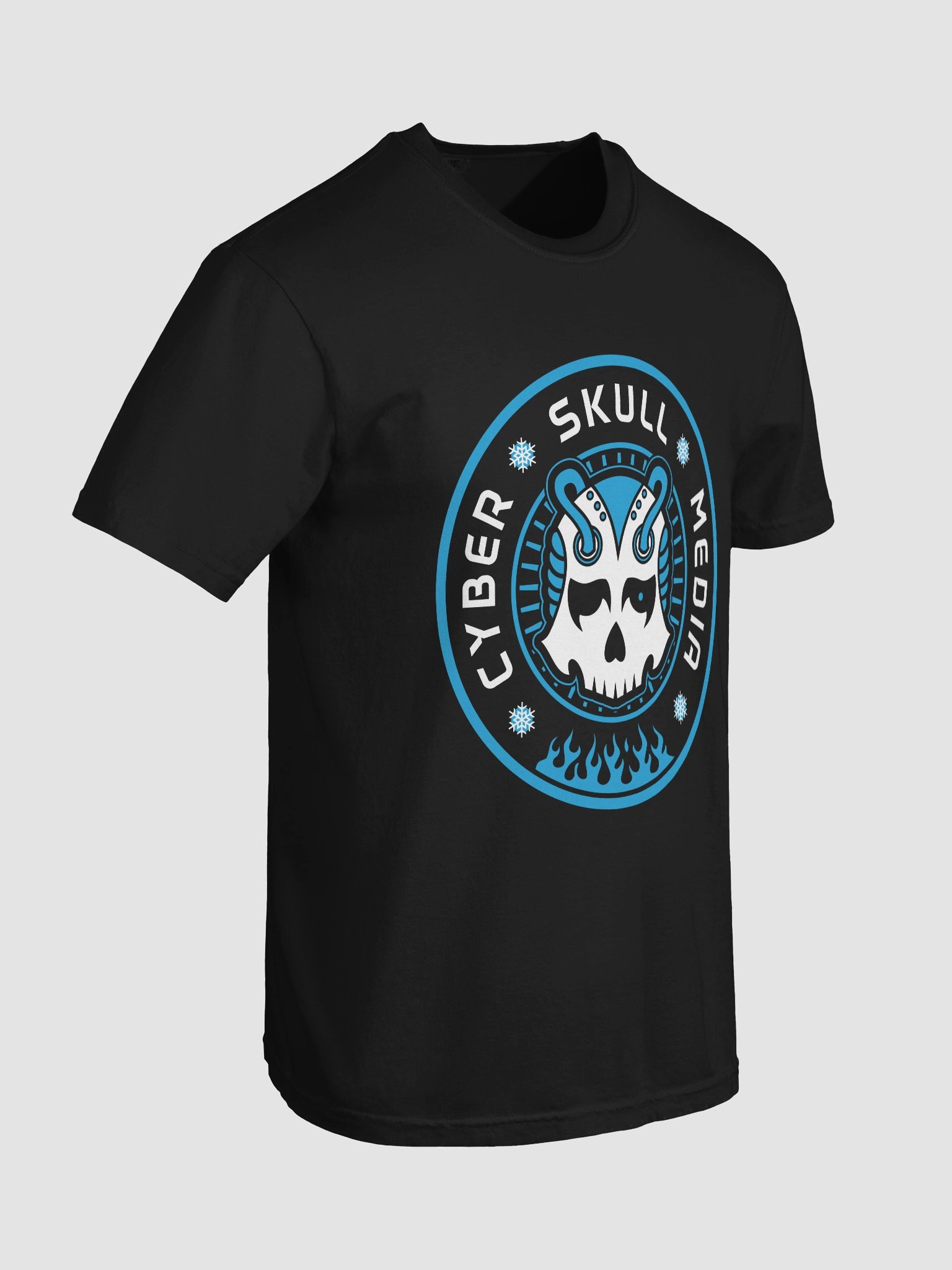 Cyber Skull Media Winter 2025 Logo Tee (Premium) product image (8)
