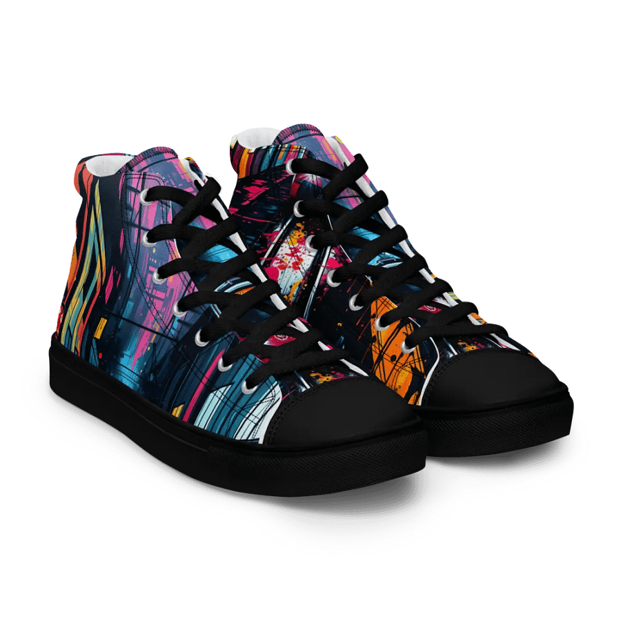 Neon Express women's canvas High Tops product image (8)