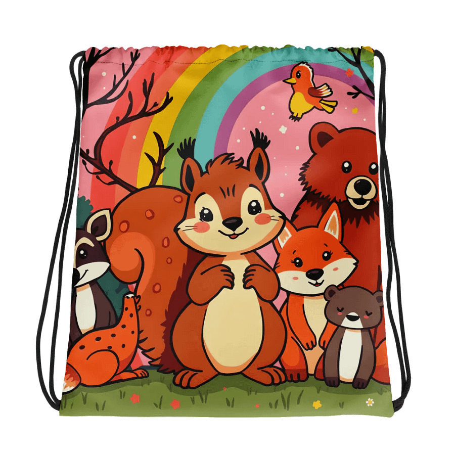 Vibrant Adventure Drawstring Backpack product image (1)