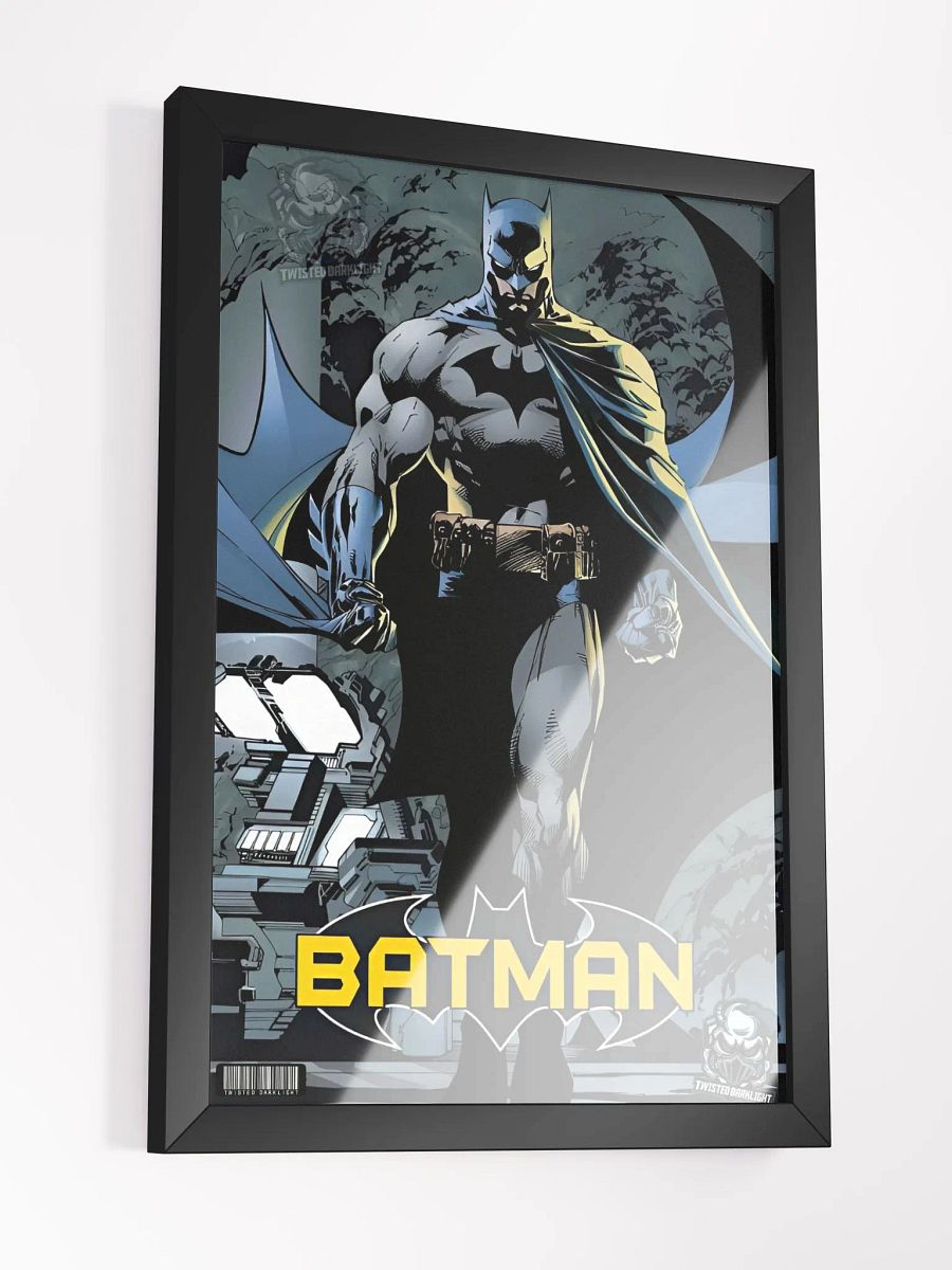 Batman Comic Style Framed Poster - Size: 12" x 18" product image (3)