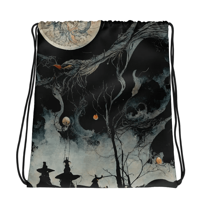 Lunar Dreamscape Drawstring Bag product image (1)