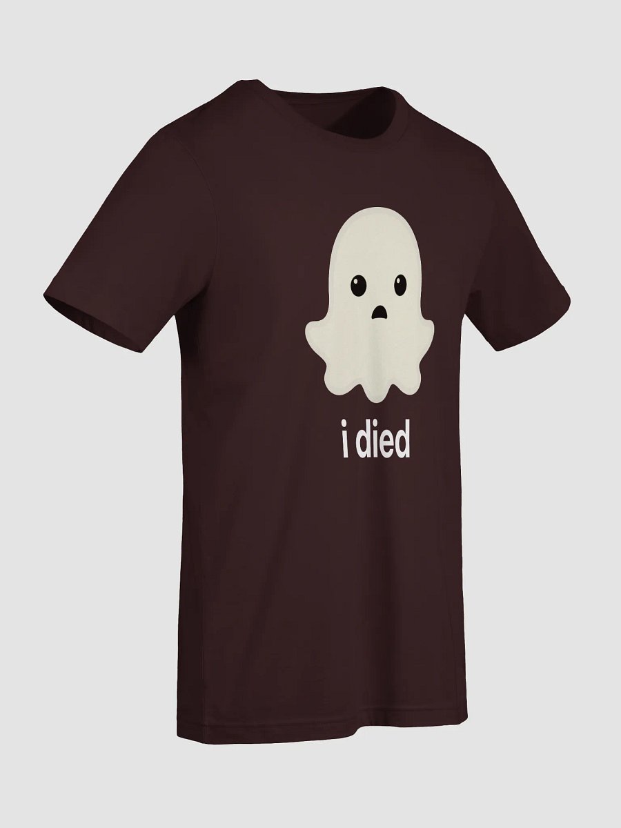 Sad Ghost Simple Tee - Dark Color product image (74)