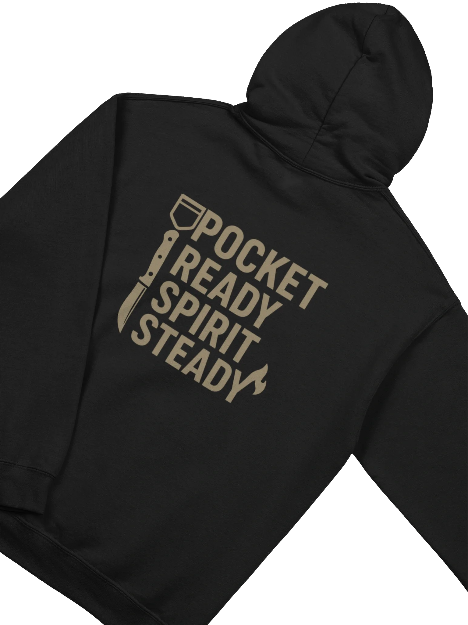 Pocket Ready Spirit Steady Minimalist Hoodie product image (3)