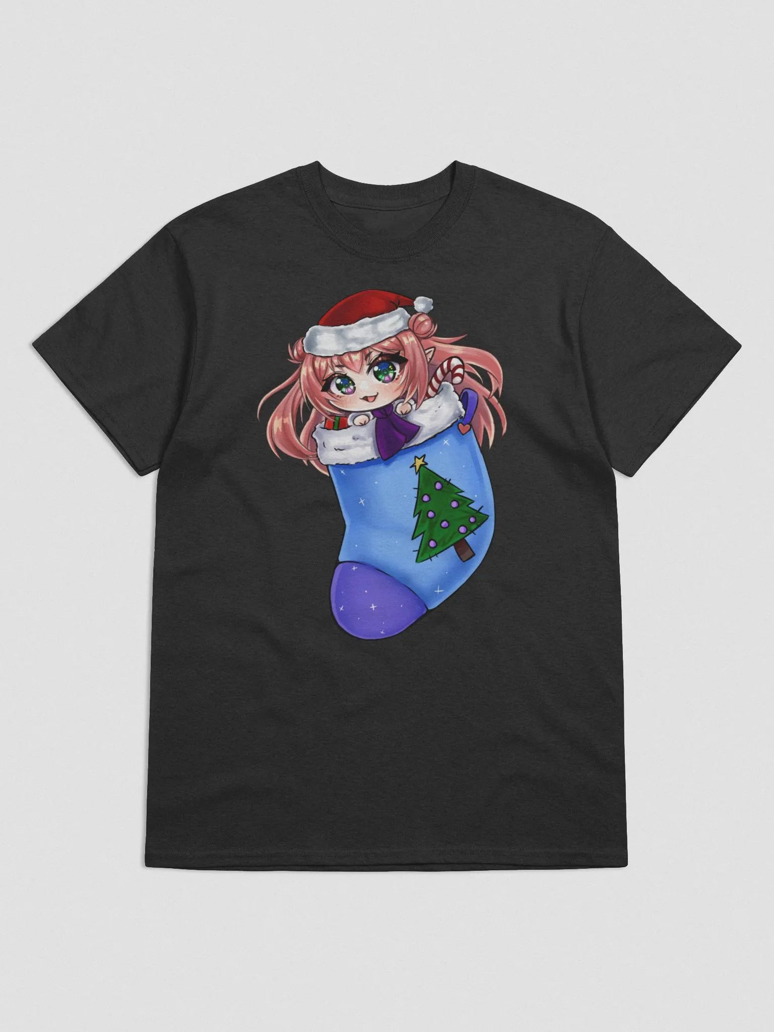 Xmas sock tee product image (1)