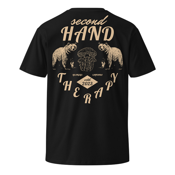 Papa Bear Tee (Black) product image (1)