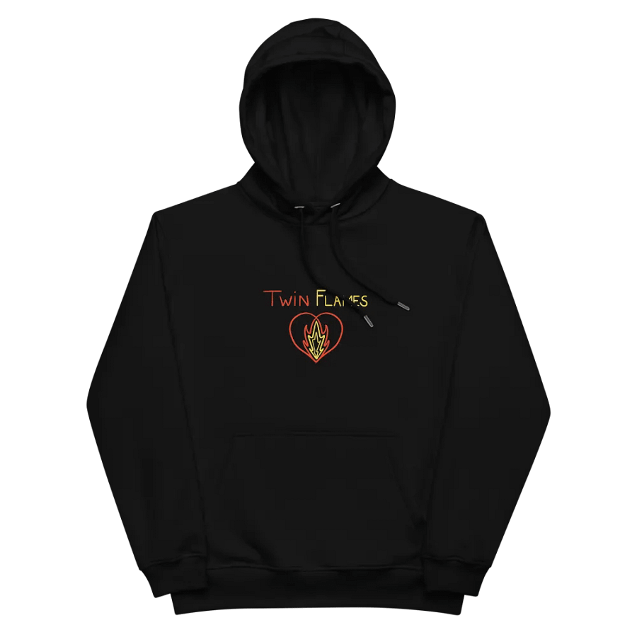 'Flame of Love' Organic Cotton Eco Hoodie product image (2)