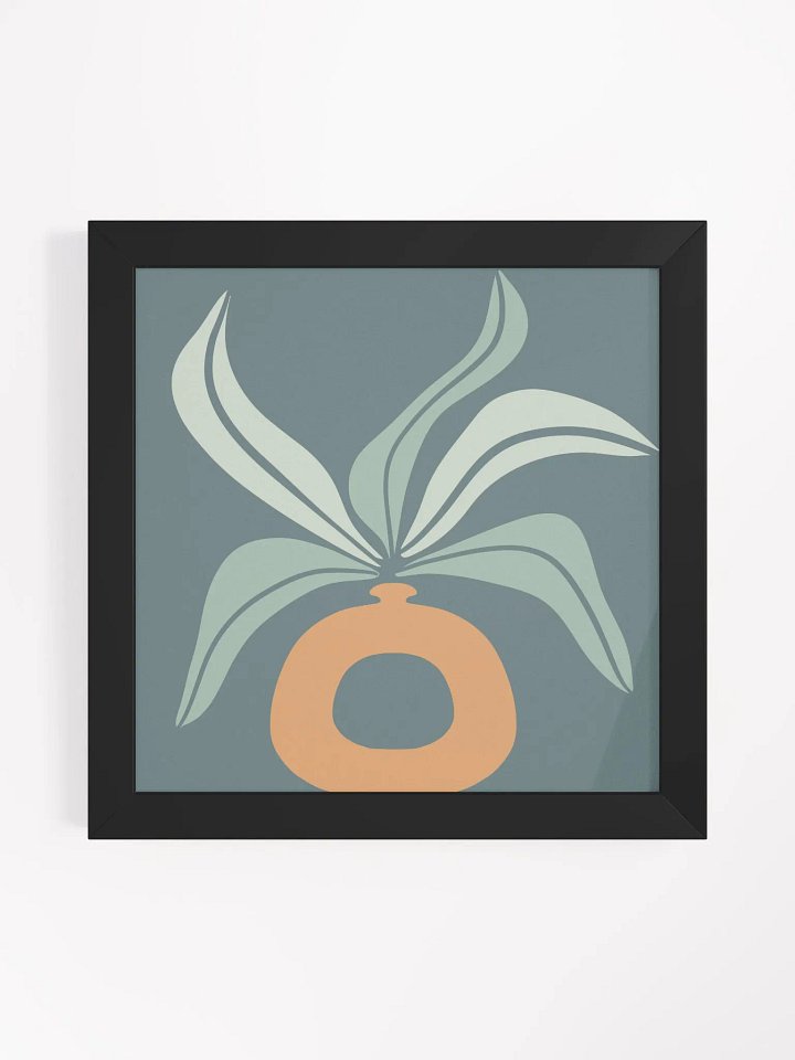 Calm Curiosities in a Vase - Framed Poster product image (1)