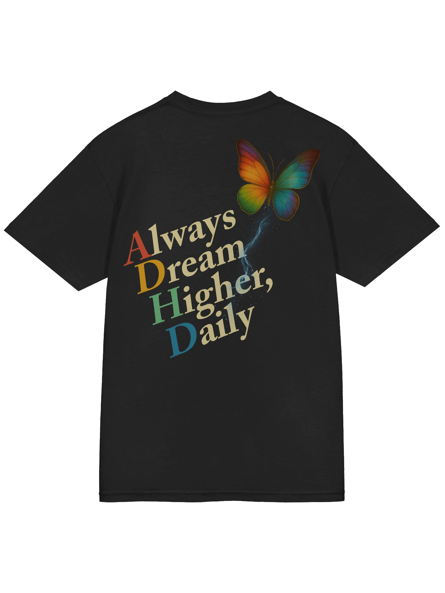 Always Dream Higher, Daily Butterfly Cotton Tee product image (29)