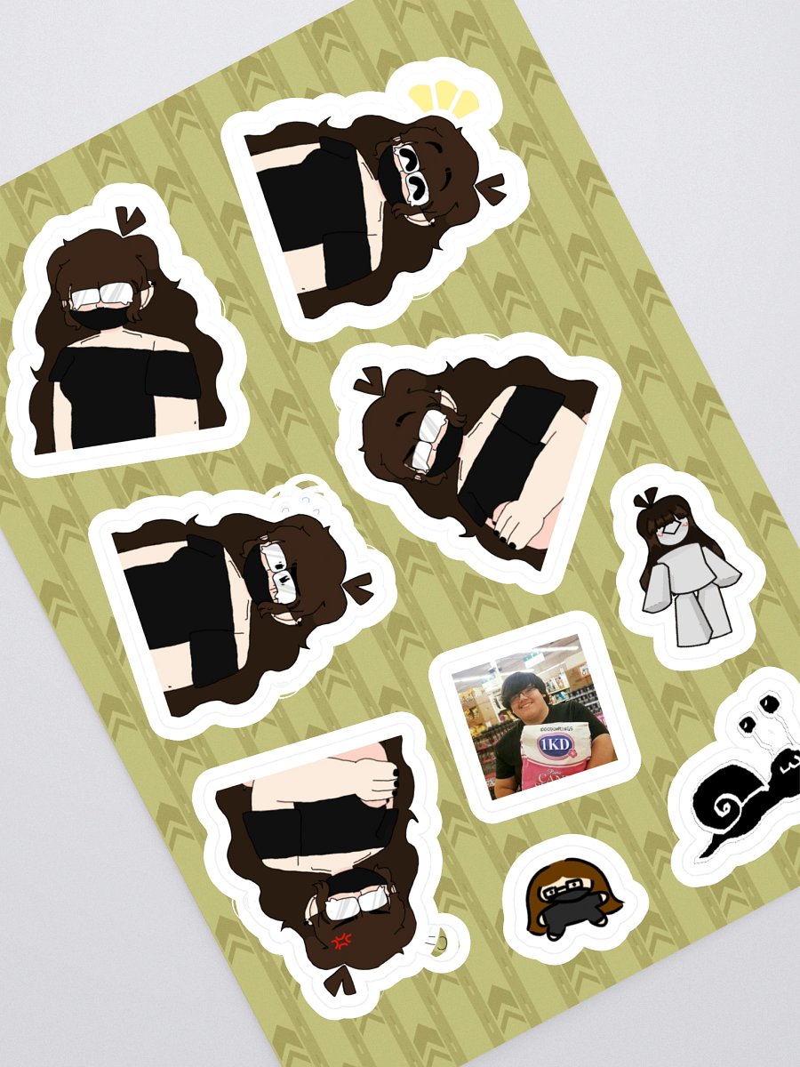 1KD Sticker Sheet! product image (1)