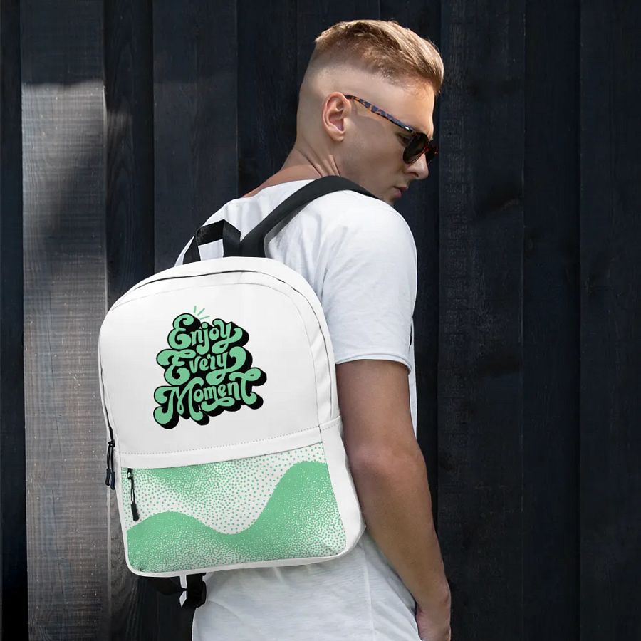 Enjoy Every Moment All-Over Print Backpack product image (3)