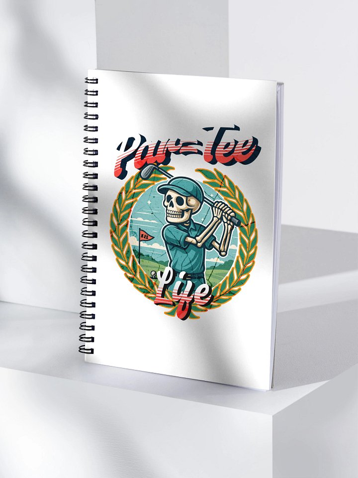 Par Tee Life Golfing Spiral Notebook product image (1)