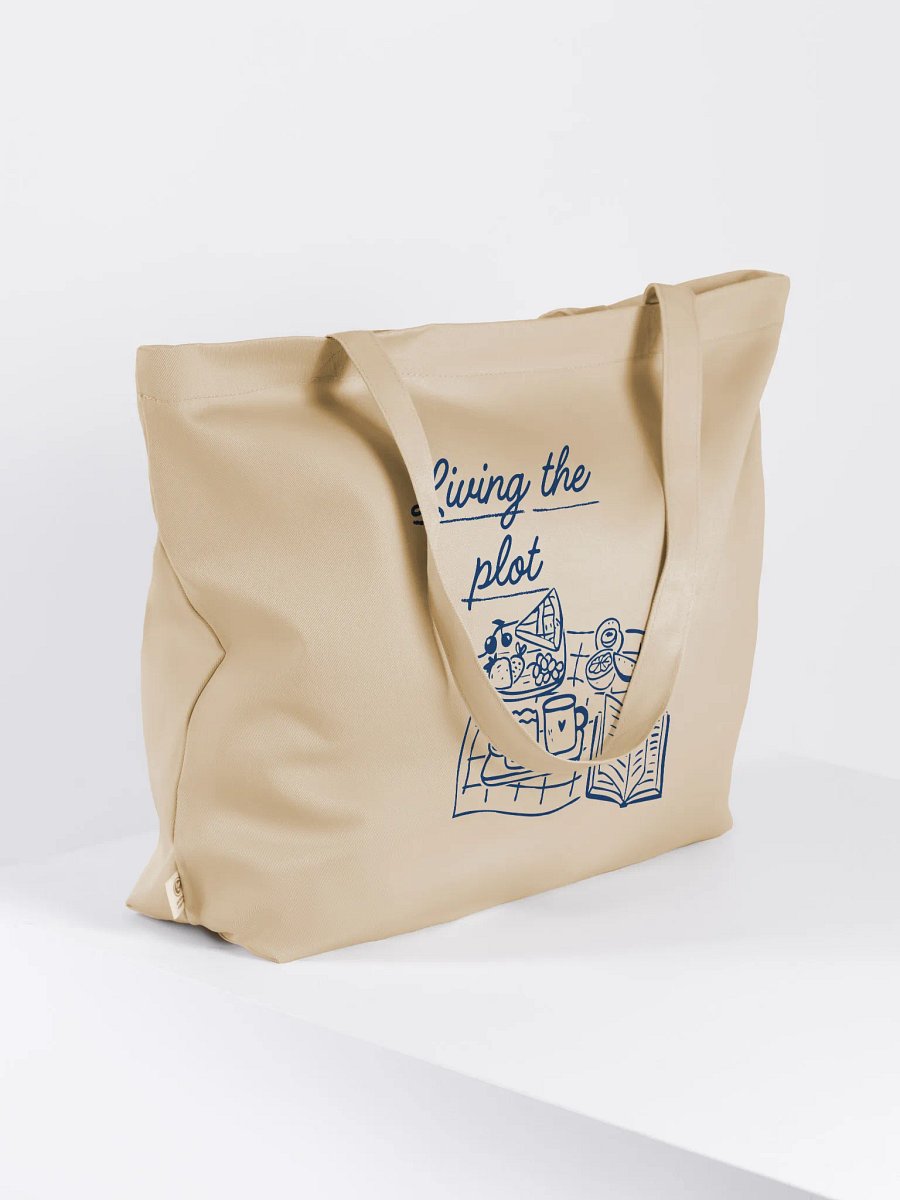 Living The Plot Bookish Summer Tote Bag- larger product image (4)