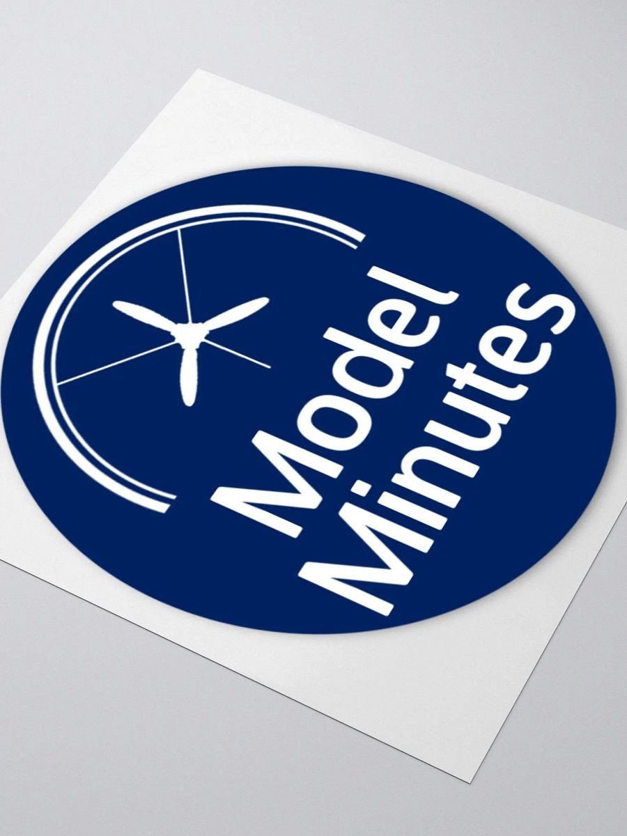 Model Minutes Sticker product image (3)