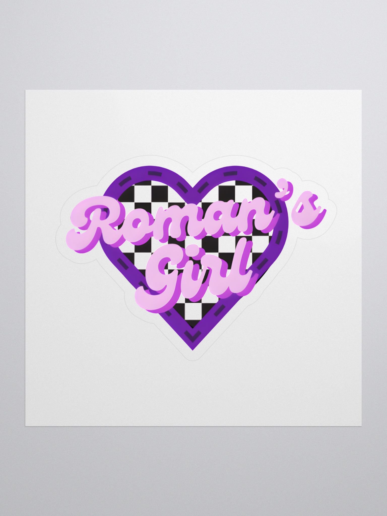 Roman's Girl Sticker product image (1)