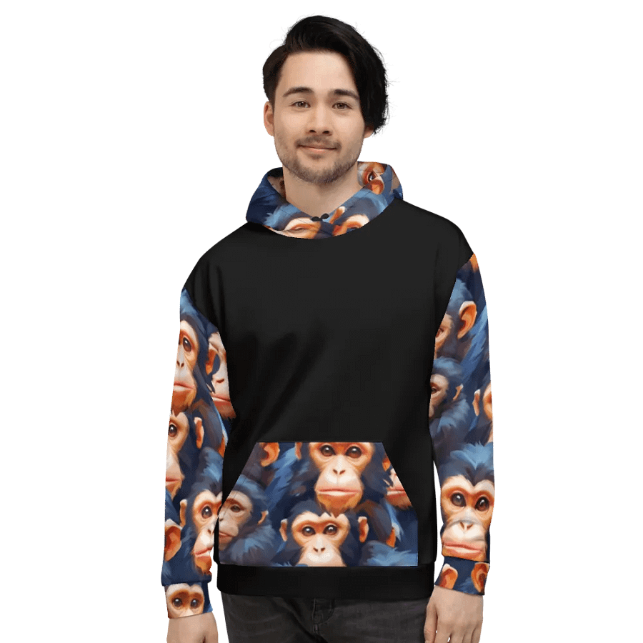 Cheeky Chimpanzee Unisex Hoodie product image (2)