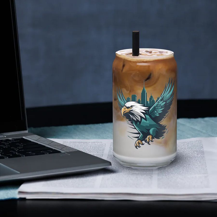 EAGLE CITYSCAPE Can-Shaped Glass product image (8)