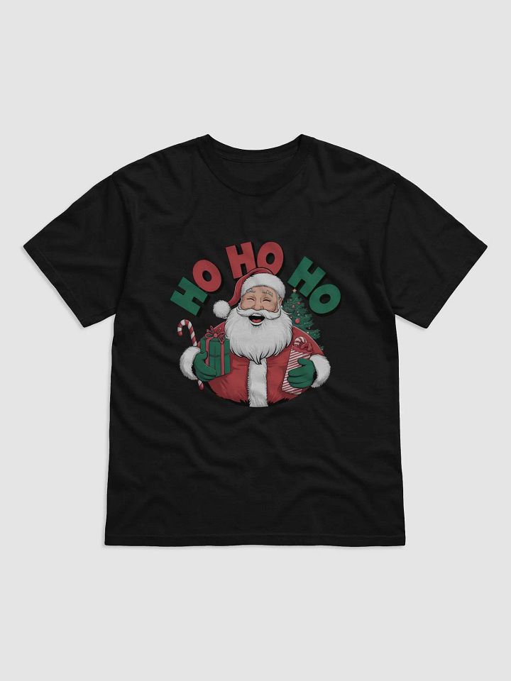 Fun Santa Claus Ho Ho Ho Christmas T-shirt product image (3)