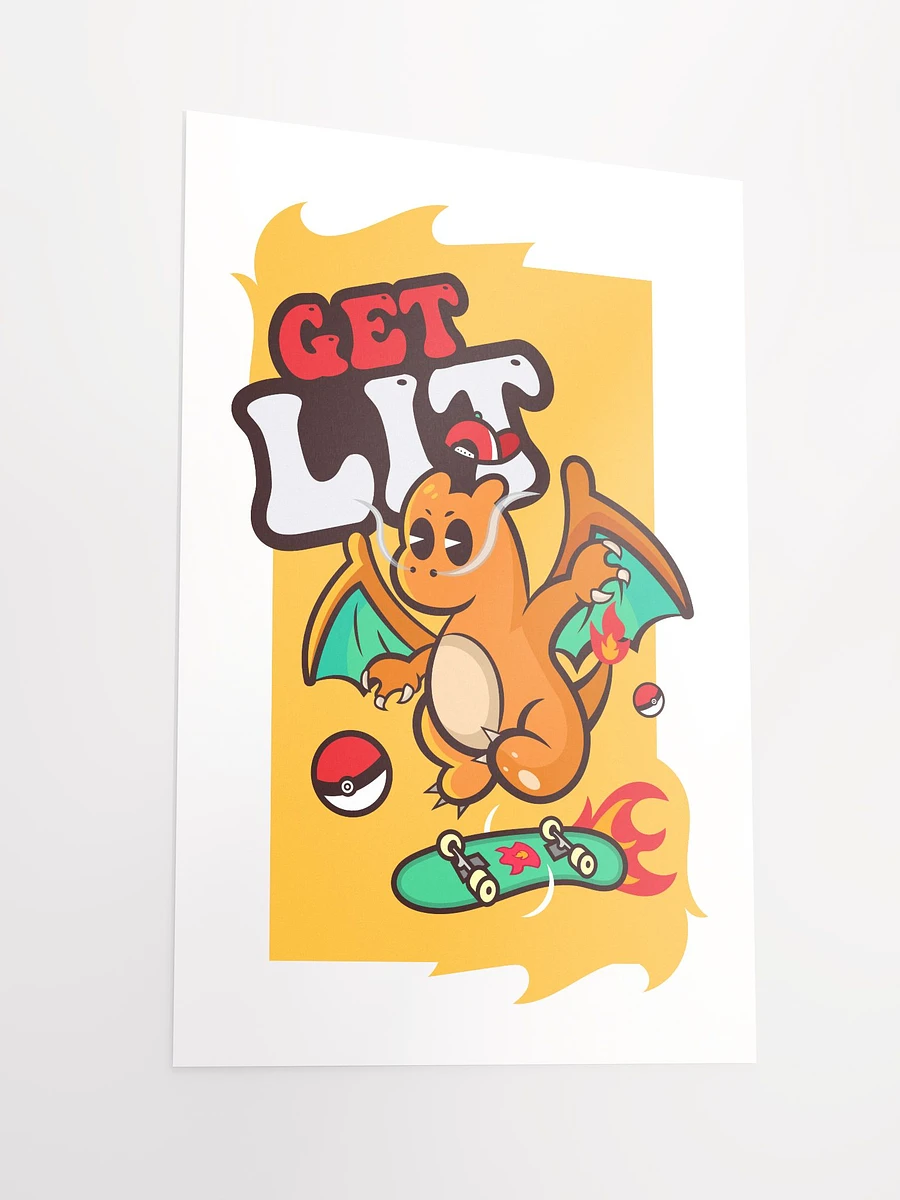 Get Lit Poster Print product image (2)
