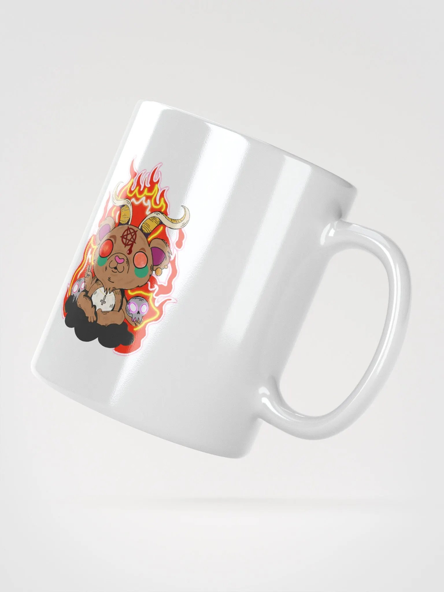 Demon Bear Mug (White) product image (4)