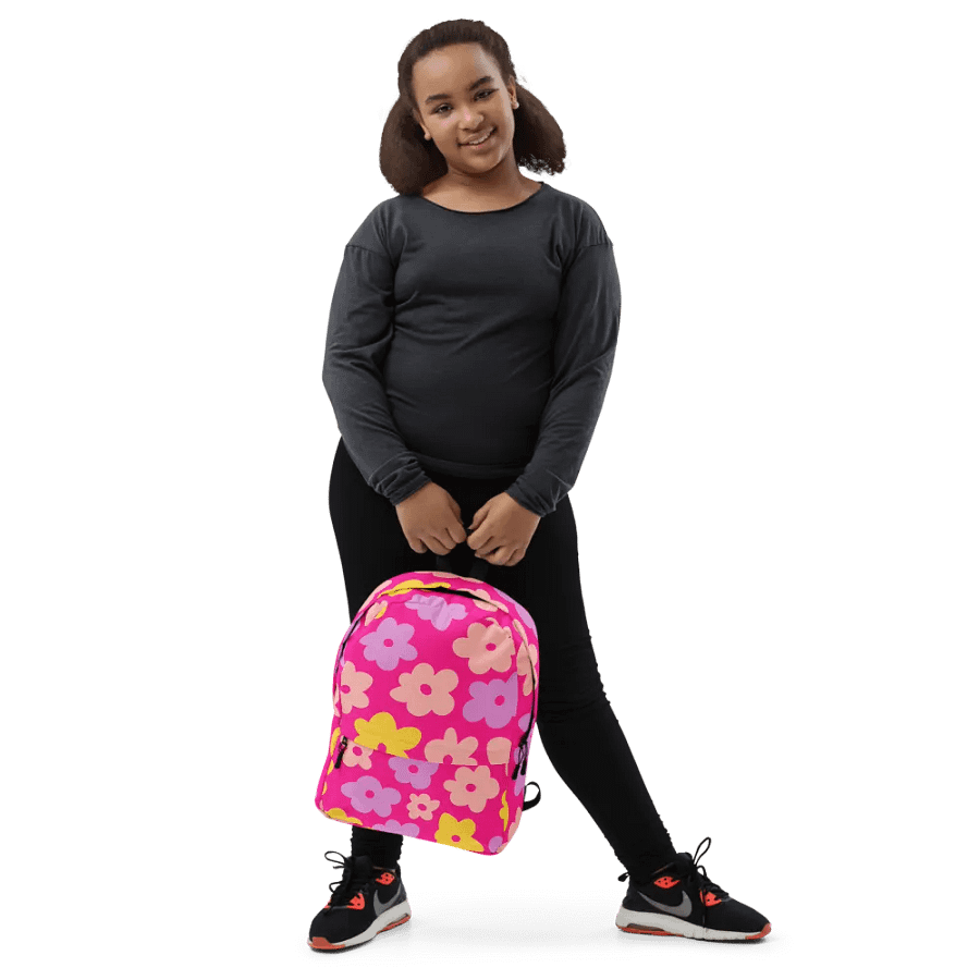 Floral Fantasy All-Over Print Backpack product image (11)