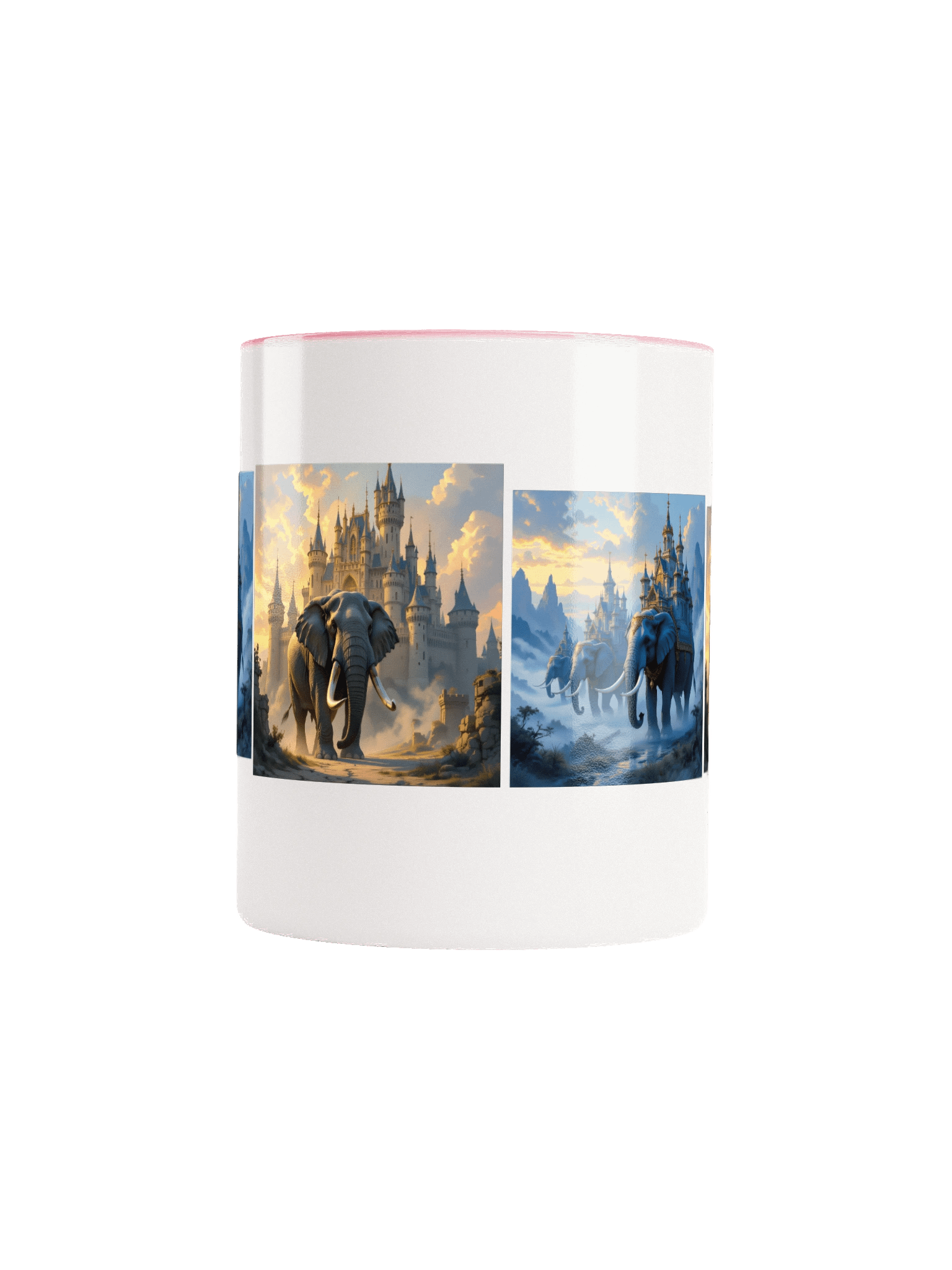 Majestic Elephants Castle Mug product image (5)