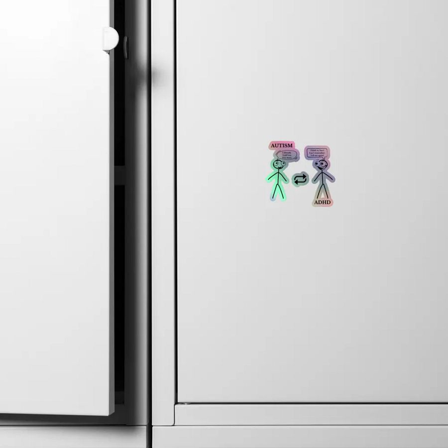 THE AUTIE-HD CONVO STICKERS - Stick It to the Norm product image (4)