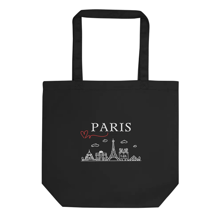 Love Paris Organic Statement Tote Bag product image (1)