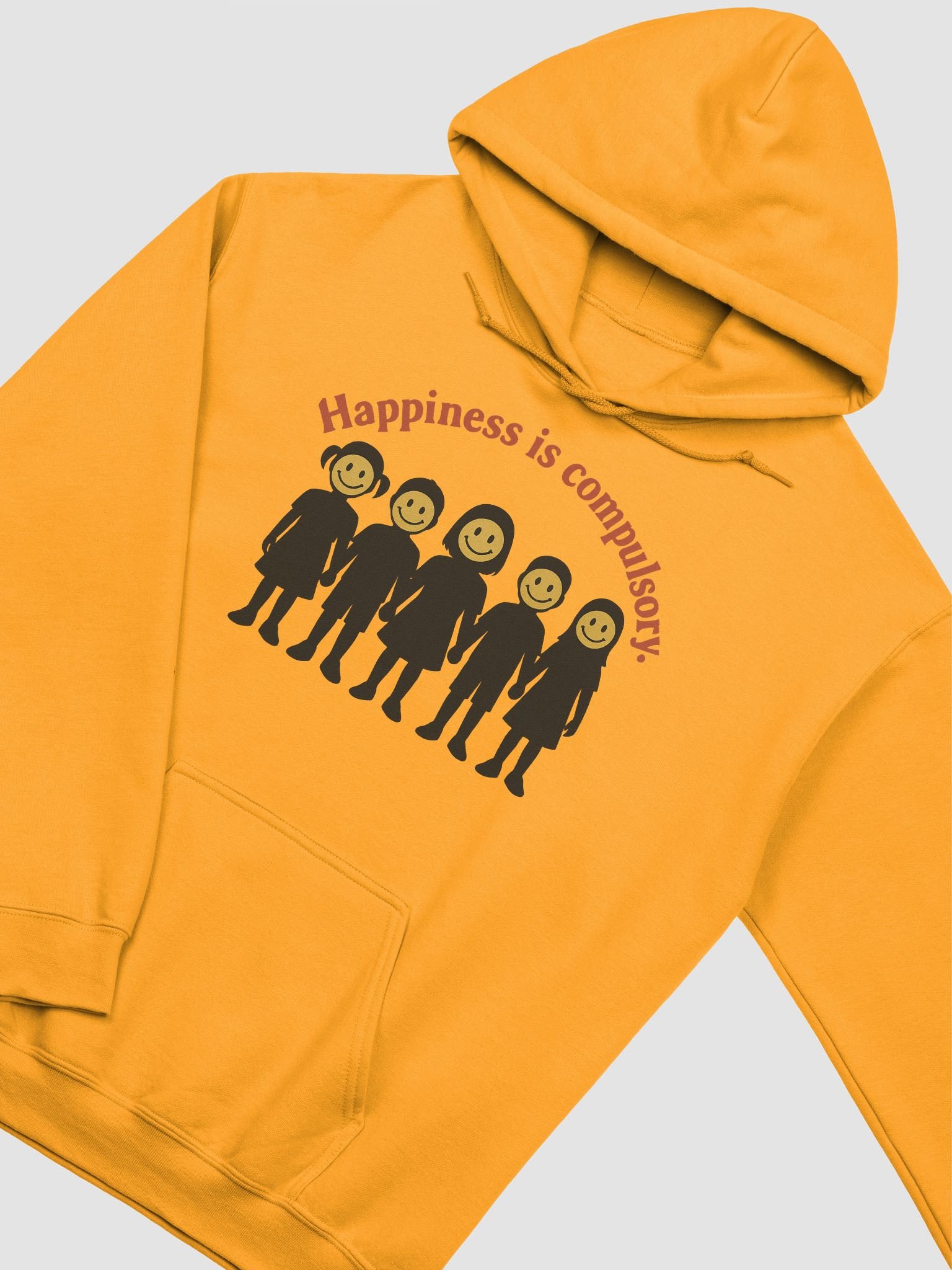 Happiness is compulsory Hoodie product image (3)