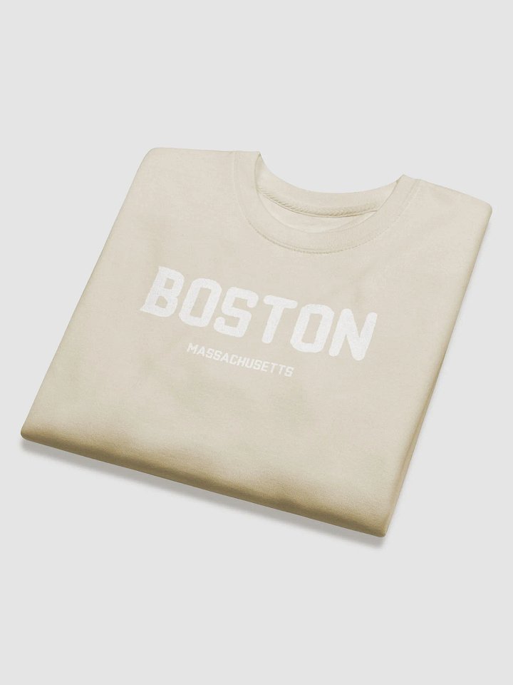 Blurry Boston Skyline Premium Sweatshirt product image (1)