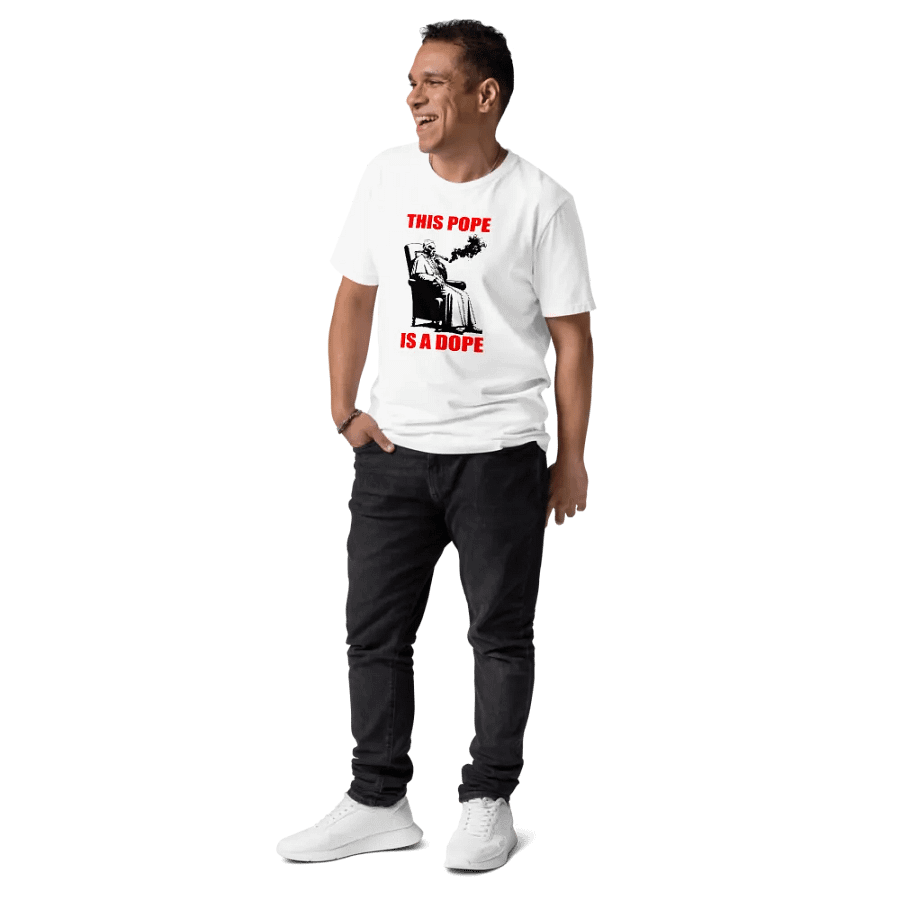 I LIKE THE POPE THE POPE SMOKES DOPE T-SHIRT product image (10)