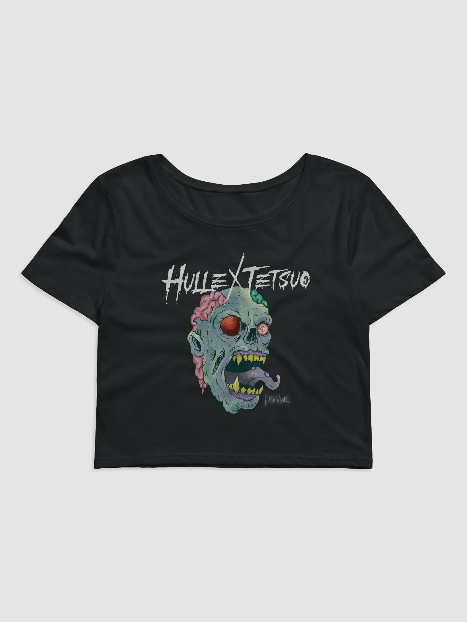 Gimme Brain Bella+Canvas Women's Crop Tee (HulleVane Design) product image (1)