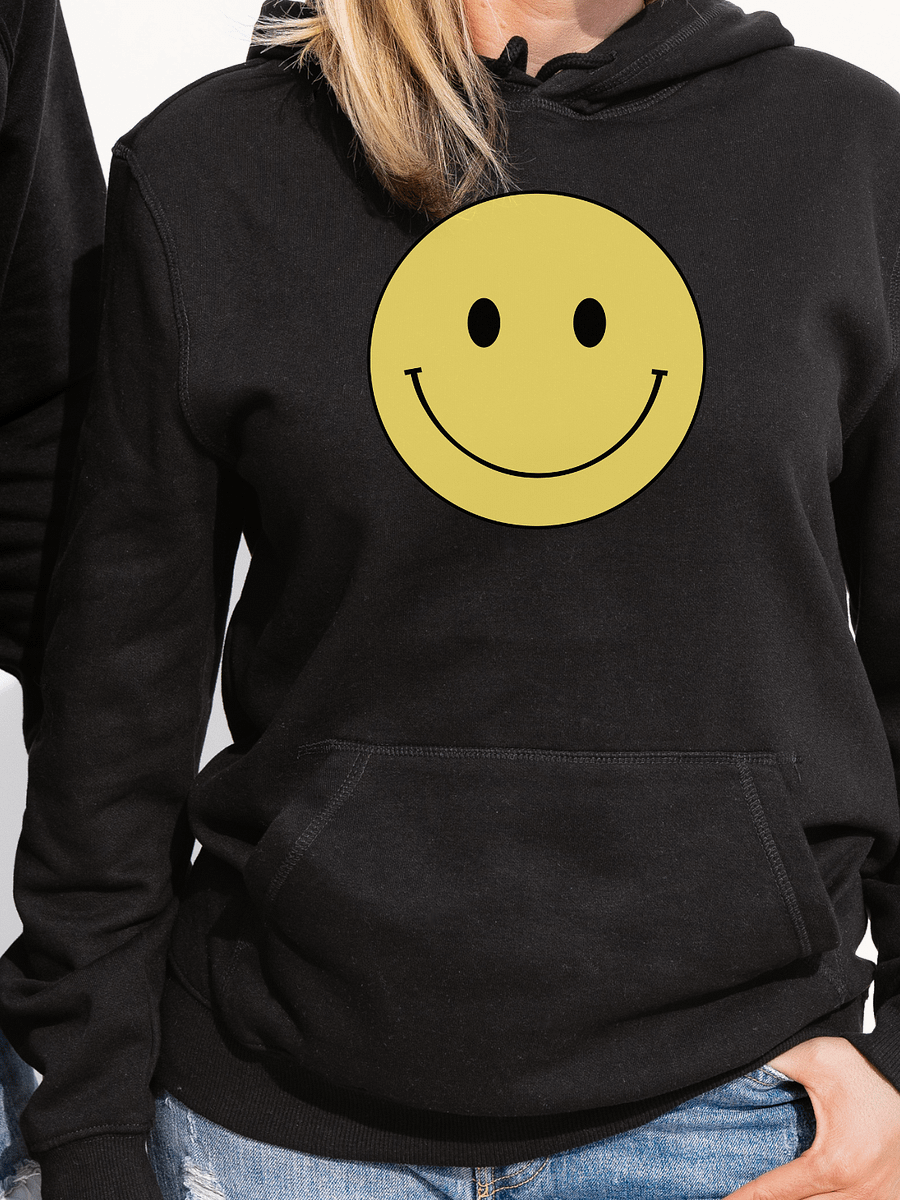 Yellow Smiley Face Hoodie product image (1)