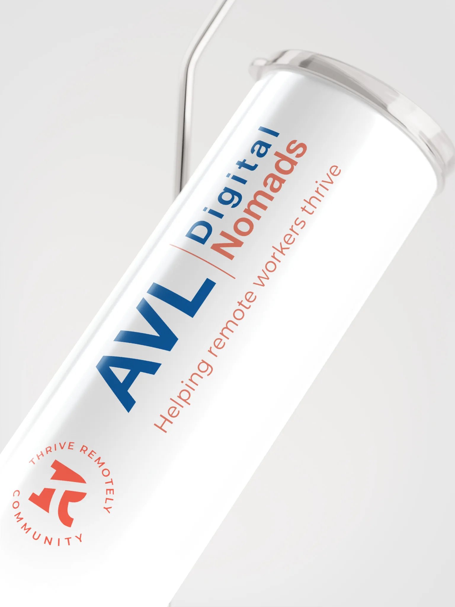 Stainless Steel Tumbler with Straw-AVL product image (7)
