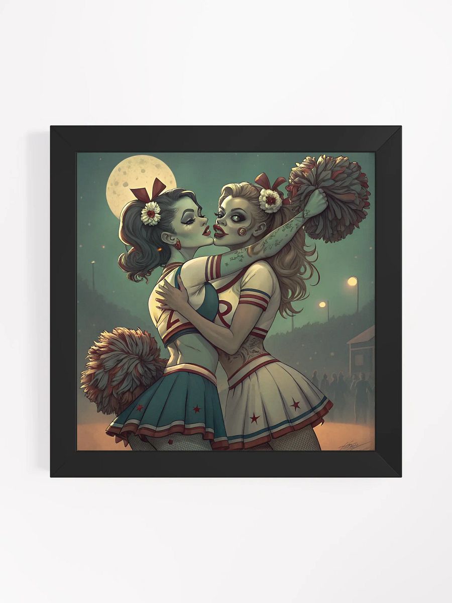 Retro Pinup Zombie Cheerleaders Poster product image (4)