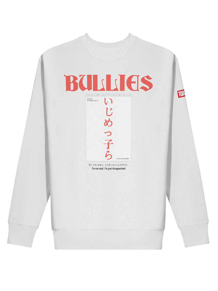 BULLIES WHITE CREWNECK product image (2)
