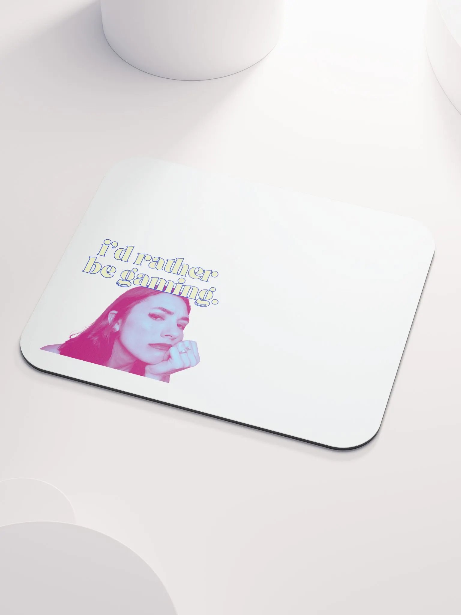 POP art Rather Be Gaming Mouse Pad product image (3)