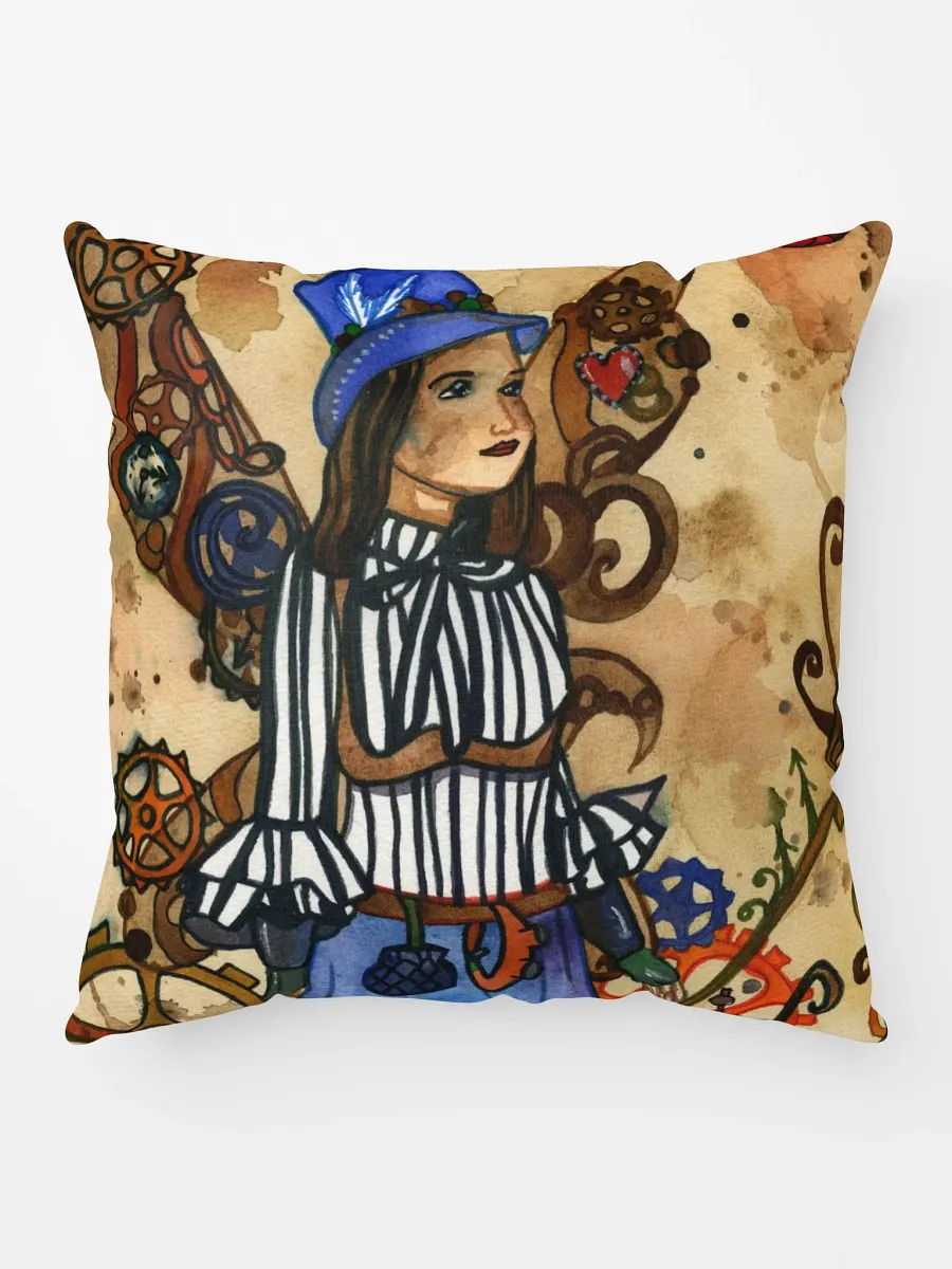 Steampunk Fairy Decorative Pillow product image (5)