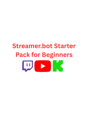 Streamer.bot Starter Pack for Beginners product image (1)