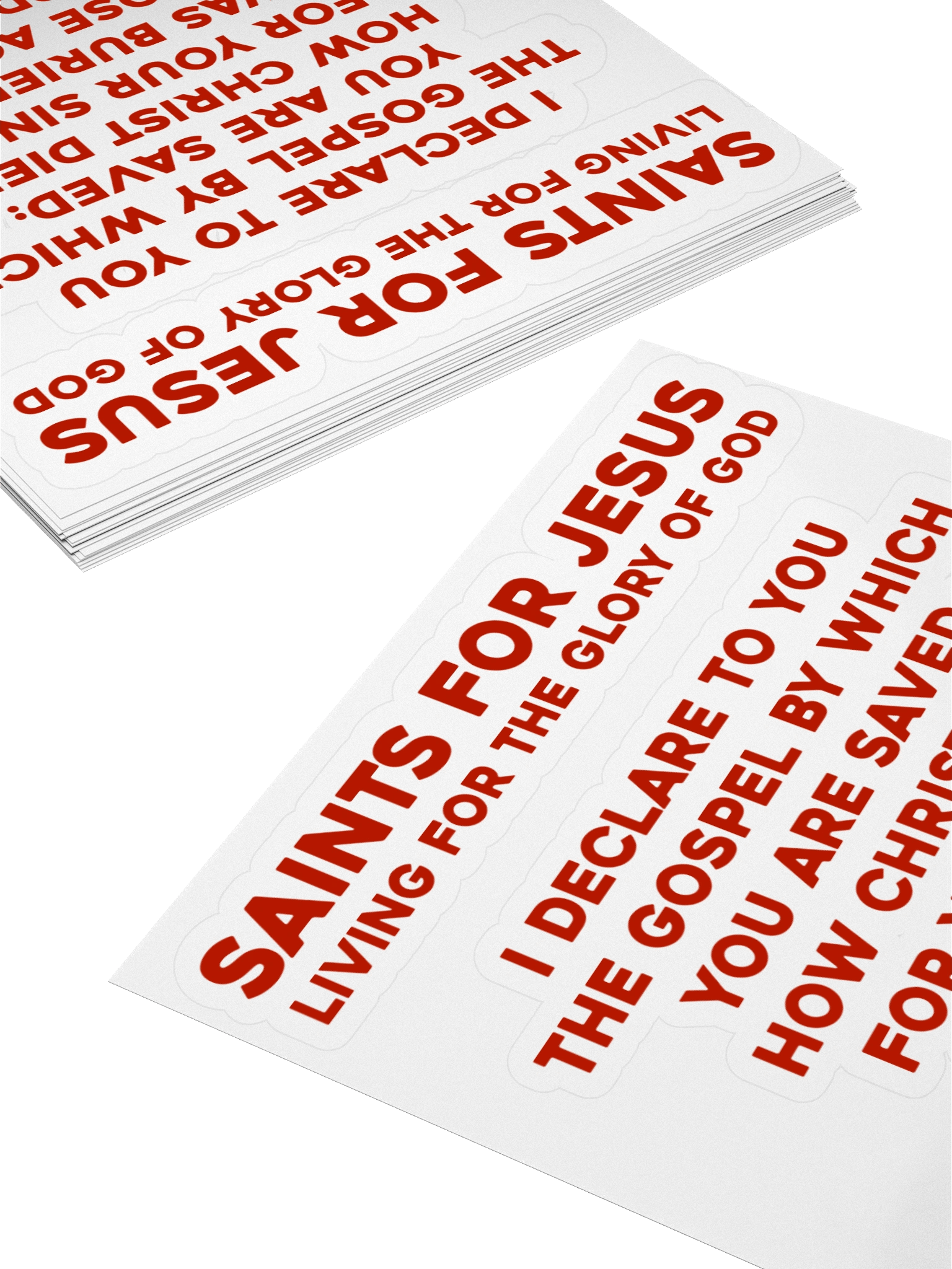 Saints For Jesus | The Gospel Stickers product image (4)