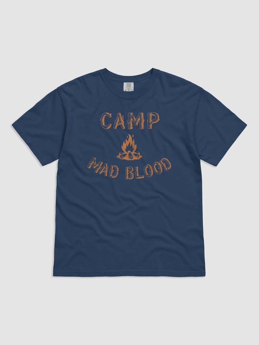 Camp Mad Blood Comfort Colors T - Navy product image (1)